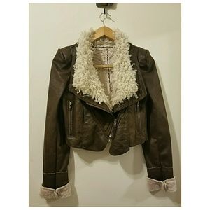 CROPPED moto jacket